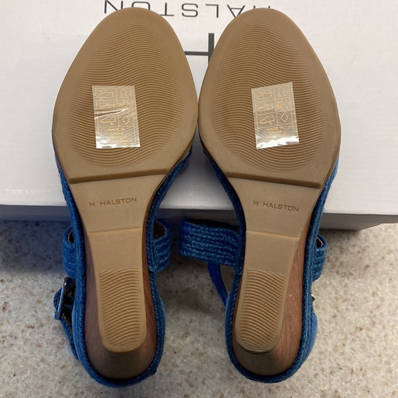 *SALE* NIB Halston 7.5 wedge heels - Picture 6 of 10